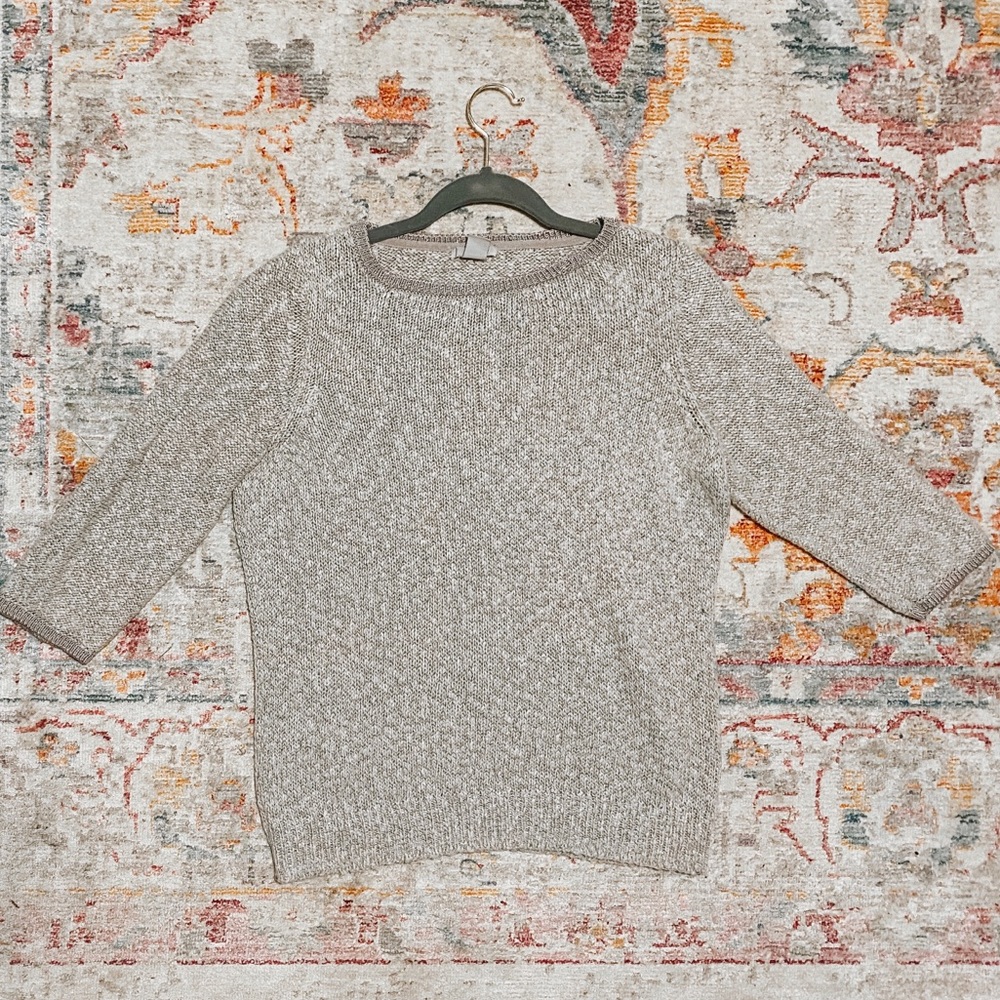 3/4 Sleeve Sweater